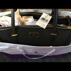 KATE SPADE, brand new, black tote bag